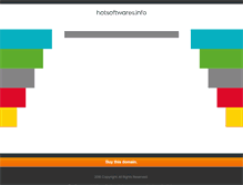 Tablet Screenshot of hotsoftwares.info